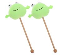 TOBBOMEY 2Pcs Cartoon Body Massager Sticks for Back Relief Ergonomic Soft Surface Massage Hammers Gentle Fatigue-reducing Knock for Relaxation and Comfort