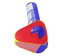 TOBBOMEY 2pcs Creative Indoor Tunnel Tent and Portable Playhouse for Boys and Safe Material Easy to Up for Imaginative Crawling and Playtime