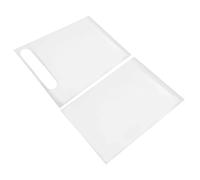 TOBBOMEY 2pcs Dog Scratch Door Protector Pvc Door Cover Scratch Shield Wear-resistant for Home Use for Pet Owners