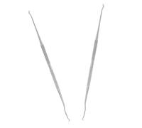 TOBBOMEY 2pcs Double Head Stainless Steel Grafting Needles for Beekeeping Dual Purpose Insect Removal Tool Lightweight Resistant Essential Queen Rearing Supplies