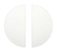 TOBBOMEY 2pcs Glass Optical Lenses Physics Teaching Equipment Optical Experiment for Light Convergence Demonstration and Student Learning