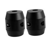 TOBBOMEY 2pcs Gravity Ball Weight for Kitchen Sink Hose Kitchen Sink Weight for Hose Faucet Replacement Part Plastic Black