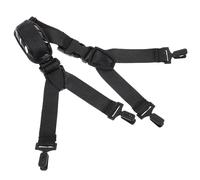 TOBBOMEY 2pcs Hard Hat Chin Strap with Buckle Comfortable Black Helmet Chin Strap for Safety Helmets Suitable for Construction and Industrial Use