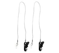TOBBOMEY 2pcs Hearing-aid Strap for Boys and Girls Durable Anti-Lost Lanyard Clip Lightweight and Portable Single Ear Protector for Seniors Convenient and Reliable Design