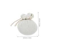 TOBBOMEY 2Pcs Herbal Moxa Massage Balls Heat Compress Bags for Relief Relaxation Thai Spa Herbal Therapy Suitable for Neck Shoulder Massage and Muscle Soothing