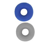 TOBBOMEY 2Pcs Inflatable Chair Cushion for Pressure Relief and Bedsores Thickened Pad for Post-Surgery Pregnancy Elderly Support Breathable Wheelchair Seating Gray and Blue