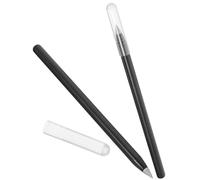 TOBBOMEY 2Pcs Inkless Eternal Pencils Metal Sketching Pencils with Comfortable Grip for School Drawing and Writing Random Color Random Color