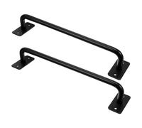 TOBBOMEY 2Pcs Metal Playground Safety Handles for Climbing Frames, Outdoor Playset Handrails with 606 Long Grip, Sturdy Metal Pull Handles for Indoor and Outdoor Play Equipment