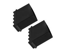 TOBBOMEY 2pcs Non Slip Ladder Feet Pads Rubber Covers for Step Ladders Wear Resistant Weatherproof Protective Foot Pads Insulated Safety for Stability and Shock Protection