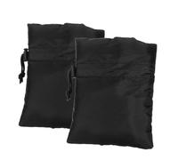 TOBBOMEY 2pcs Outdoor Faucet Covers Winter Insulated Tap Protectors with Drawstring Oxford Anti-Frost Freeze Prevention for Garden Taps