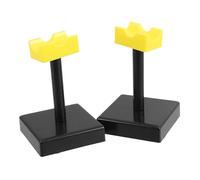 TOBBOMEY 2pcs Physics Teaching Tool Friction Equipment Bracket Electrostatic Demonstration Turntable Rotating Stand for Classroom Lab