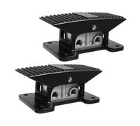 TOBBOMEY 2pcs Pneumatic Foot Pedal Valve Position Way Switch Zinc Alloy Foot Operated Regulating Valve for Automotive and Food Processing with Nonslip Design