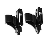 TOBBOMEY 2pcs Quick Release Snorkel Clip Replacement for Dive Mask Strap Pom Plastic Tube Holder Clips Lightweight and Compact Snorkeling Accessories for Secure Underwater Use