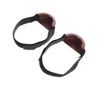 TOBBOMEY 2pcs Silicone Toe Caps for Safety Shoes Work Boot Toe Guards with High Elasticity Wear-Resistant Protective Overshoes for Men and Women in Industrial Environments Pink