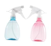 TOBBOMEY 2pcs Small Candy Colored Sprinkler Watering Can for Garden and Balcony Plants Leakproof Sprayer Bottle for Succulents and Flowers and Labor Saving Gardening Tool Random Color