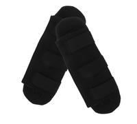 TOBBOMEY 2Pcs Strap Pads for Backpack Nylon Cushion Pads for Weight Reduction and Comfortable and Breathable for Hiking Travel Camera Laptop and Messenger Bags Black