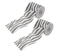 TOBBOMEY 2pcs Zebra Print Toilet Paper Stylish Animal Print Tissue for Bathroom Decor Tactile Experience Home Upgrade Soft and Functional Bathroom Essential