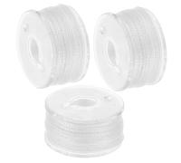 TOBBOMEY 3 Rolls Pva Water Soluble Tape for Fishing Bags Quick Dissolving Multifunctional String for Nesting and Instant Net Sealing Convenient Fishing Accessory for Carp and Bait