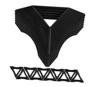 TOBBOMEY 30pcs Mini Cube Display Pedestal Stand Black Stable Holder for Speed Puzzle Cubes Portable Angled Tripod Base