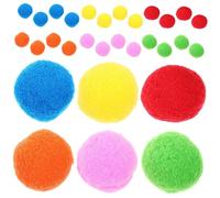 TOBBOMEY 30pcs Outdoor Balls for Soft Reusable Game Balls for Pool and Beach Party Supplies Fun for Summer Play and Water Fights