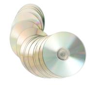 TOBBOMEY 30pcs Reflective DIY Discs for Garden Ornaments Double-sided Hanging CD Plates to Keep Birds Away From Rice Vegetables Fruit Trees and Outdoor Spaces