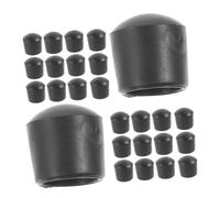 TOBBOMEY 32pcs Foosball Rod End Caps for Table Football Rods Plastic Safety Protectors Fit Foosball Table Replacement Injury Prevention Wear Protection