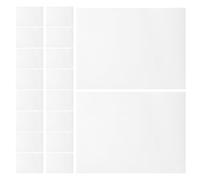 TOBBOMEY 35 Sheets A3 Braille Writing Paper White Braille Handwriting Practice Sheets for Blind Students School Use