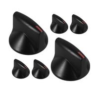 TOBBOMEY 3pairs Gas Stove Control Knobs Cooktop Knob Replacement for All Kitchen Gas Stoves Lightweight Compact Design for Easy Storage