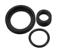 TOBBOMEY 3pcs Beer Keg Seal Replacement Gaskets Rubber Leak Coupling Rings for Keg Tap Line Washer Homebrew Beer Dispenser Accessories Compatible with Draft Systems