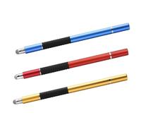 TOBBOMEY 3pcs Capacitive Stylus Pen with Conductive Cloth Fine Tip and Suction Head Tablet Drawing Pen for High Sensitivity Touchscreens Compatible with Mobile Phones and Tablets