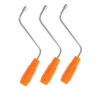 TOBBOMEY 3pcs Noodle Press Handle Pasta Manual Noodle Maker Accessories Accessories Pp Orange