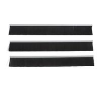 TOBBOMEY 3Pcs Nylon Letter Box Brush 25Cm Draft Proof Mailbox Cleaning Strips 25Mm Bristle Height for Door Mail Slot Protection