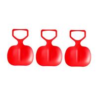 TOBBOMEY 3pcs Thickened Skiing Pads for Outdoor Snow Sand Grass Board Snow Luge Sleds for Boys Random Color