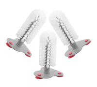 TOBBOMEY 3pcs Turtle Shell Cleaning Brush with Suction Cup Gentle Massage Reptile Scrubber for Aquatic and Land Turtle Tanks Multifunctional for Dirt and Scute Removal