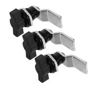 TOBBOMEY 3pcs Zinc Alloy T Handle Lock for Cabinets and Equipment Boxes Ergonomic Design with Secure Latch Mechanism Easy Installation Replacement for Toolboxes and Industrial Doors