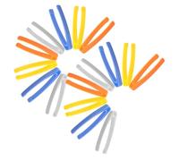 TOBBOMEY 40PCS Plastic Tweezers for Outdoor Exploration and Nature Observation Insect Catching Tools for Sensory Play Fine Motor Skills Development Science Learning Sorting and Exploration