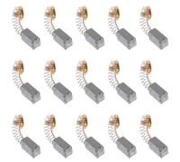 TOBBOMEY 40pcs Replacement Carbon Brushes for Angle Grinders and Electric Motors Alloy Power Tool Accessories for Repair and Maintenance of Intermittent Motor Performance