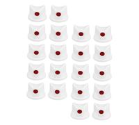 TOBBOMEY 40pcs Spray Paint Nozzles for Aerosol Cans Replacement Tips for Even Coverage Compatible with Multiple Brands Sturdy Construction for Graffiti and Touch Ups