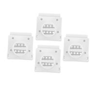 TOBBOMEY 4pcs Beehive Entrance Reducer Plastic Hive Escape Device for Beekeeping Equipment Lightweight Bee Control Tool Compatible with Various Hive Management Accessories