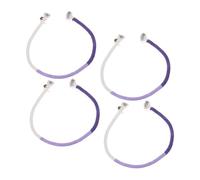 TOBBOMEY 4pcs Catnip Rope Toys for Cats Interactive Cotton Chew Toys Hunting Instincts for Indoor Play Teething Bond Your Feline Friends