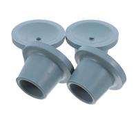 TOBBOMEY 4pcs Non-Slip Rubber Feet for Shower Chair Bath Stool Leg Covers Floor Protectors Stable Anti-Slip Replacement Caps for Home Hospital Nursing Use