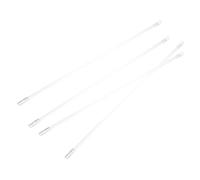 TOBBOMEY 4pcs Plastic Vertical Blind Wands Lightweight Replacement Rods for Window Blinds Smooth Polished Surface Easy Installation for Living Bedroom Bathroom