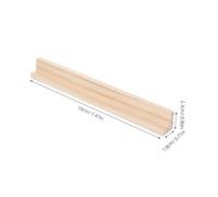 TOBBOMEY 4pcs Wooden Domino Trays Multi-function Holders Wooden Stand for Organizing Domino Tiles and Game Cards DIY Accessories Desktop Display Racks