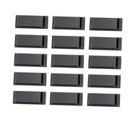 TOBBOMEY 50PCS Self-Adhesive Cable Clips Wire Management Clamps Strong Sticky Cable Fixing Holders for Home Office Car Navigation Wire Organization
