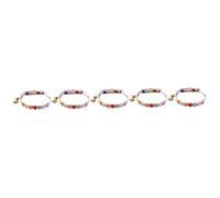TOBBOMEY 5pcs Adorable Lace Flower Kitten Collar Adjustable Cat Accessory Lightweight Pet Collar Decor