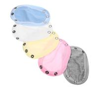 TOBBOMEY 5pcs Bodysuit Snaps Cotton Jumpsuit Lengthening Clips for Boy Girl for Daily Use Growing Toddlers