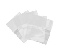 TOBBOMEY 5pcs Clear Passport Holder with Multiple Card Slots Thickened Design for Travel and Study Transparent Id Card Holders