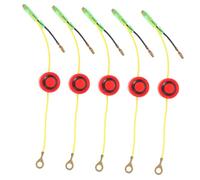 TOBBOMEY 5pcs Engine Kill Switch Replacement for Micro Tiller Emergency Off Stop Switch for Garden Tractors Lawn Mowers Water Pumps Compact and Portable Motor Engine Control