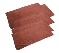 TOBBOMEY 5pcs Guinea Pig Bed Pad Reusable Blanket Fleece Lining Absorbent Mat for Indoor Cage for Small Pets
