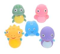 TOBBOMEY 5pcs Interactive Animal Finger Puppets for Toddlers Soft Storytelling Toys Parent-boy Girl Bonding for Dress up and Festivals